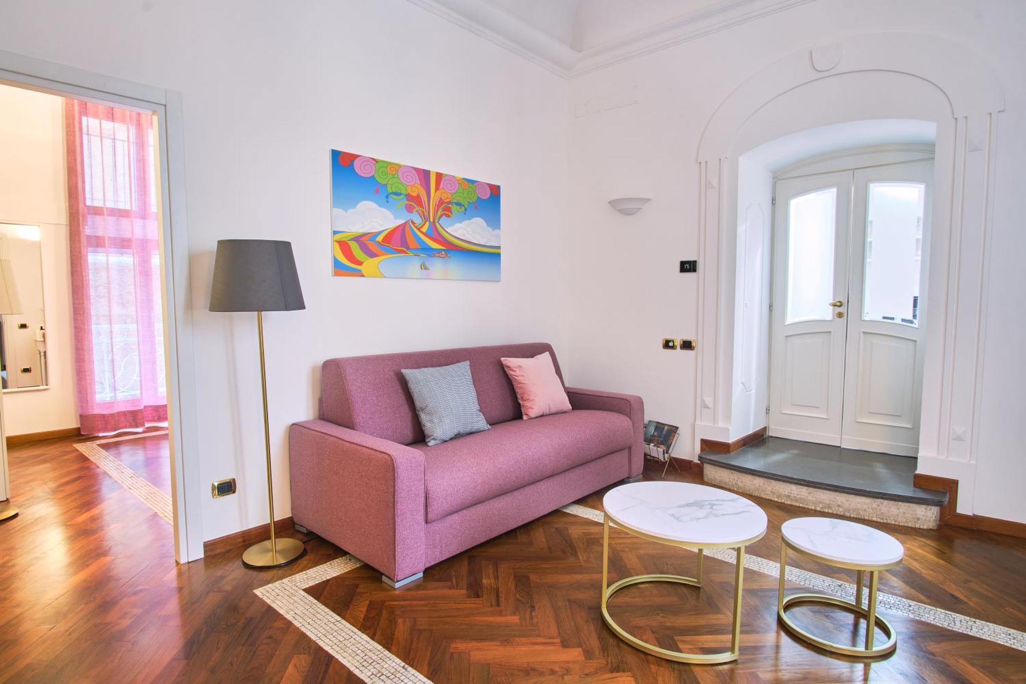 Pink Star Napoli Luxury Apartment Bagian luar foto